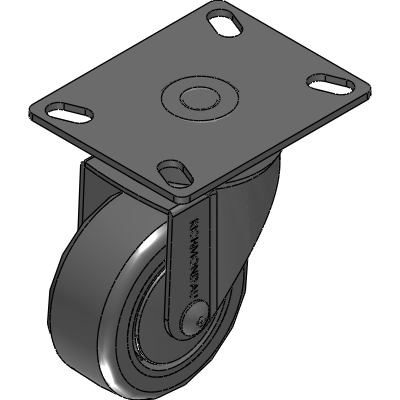 Stainless Steel Elite Plate Castors