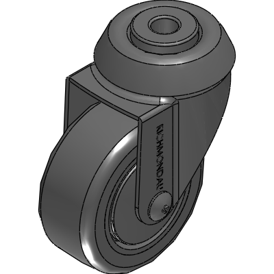 Zinc Durolite Bolt Castors