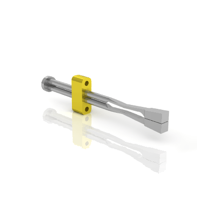 Double flexible ejection unit