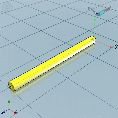 Yellow hollow rods ultraflex 82