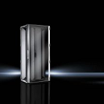 Glazed door, 19" mounting frame