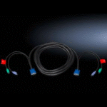 Connection cable for server/VGA