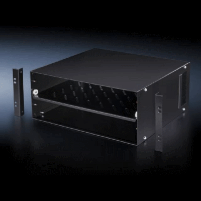 shielded for one 482.6 mm (19") mounting level