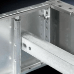 Fastening bolt for cable clamp rail