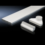 Shallow air duct system for roof-mounted cooling units and air/water heat exchangers