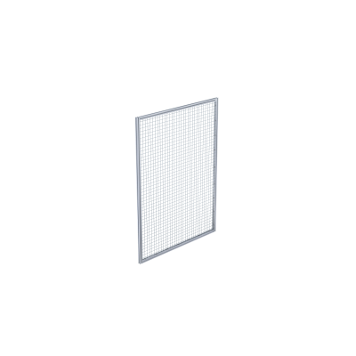 Schutzzaunsystem Allround Element mit Schweißgitter mit Breiten von 131mm - 1507mm