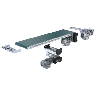 Belt Conveyor C4N Typ A width from 120mm - 400mm and length from 400mm - 6000mm