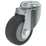 Castor with Bolt Hole Fitting