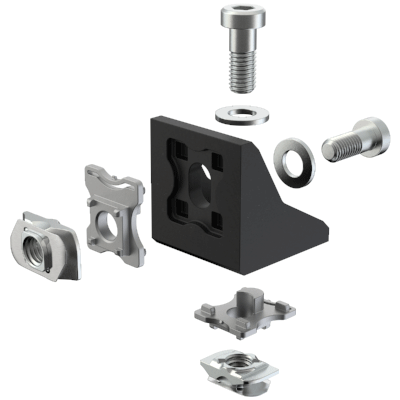 Corner bracket 40/50 kit