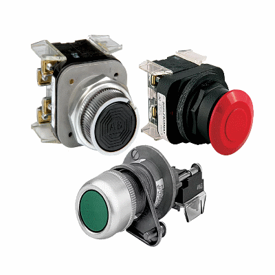 30 mm, NEMA 800H Push Buttons
