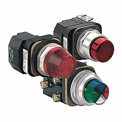 30 mm, NEMA 800T Pilot Light