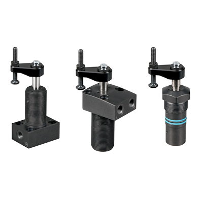 Compact swing clamps with robust sturdy swing mechanism