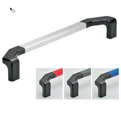 Bow handles for machine / equipment / apparatus engineering: aluminum