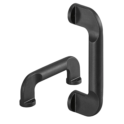 Bow handles / machine handles for industrial equipment: plastic / polyamide, for thin sheet metal, heavy duty
