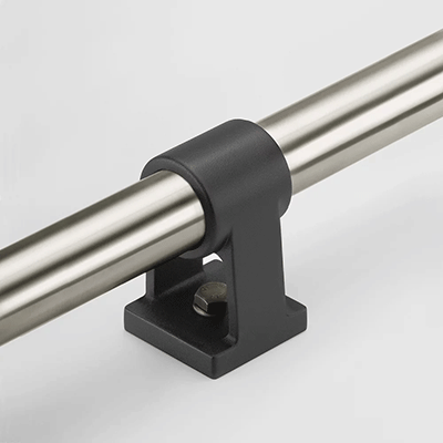 Tube stabilisation: aid for stabilizing overlong tubes, plastic / polyamide