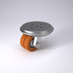 Swivel castor