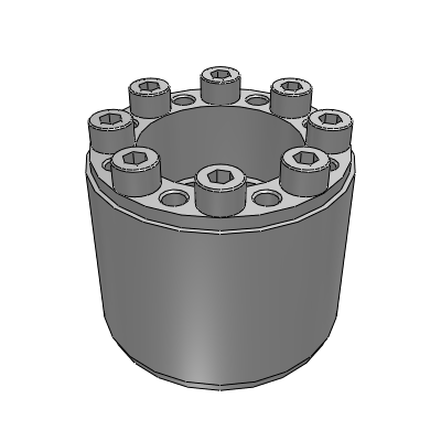 胀紧连接套-高扭矩直杆型