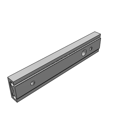 Light Load Drawer Sliders-Aluminum·Two-Step