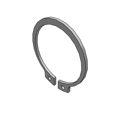 C型弹性挡圈-轴用