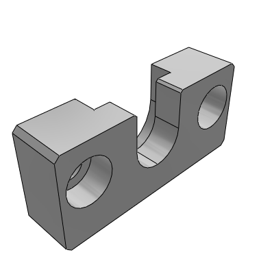 气缸连接固定座