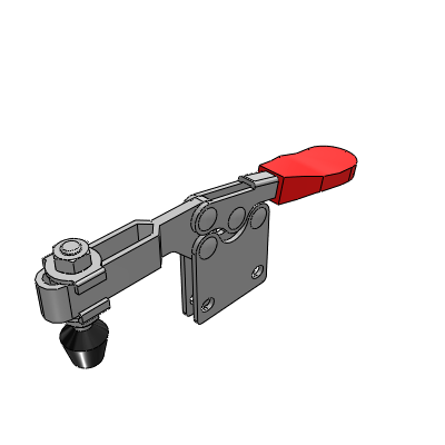 Horizontal Handle Type Toggle Clamps-Straight Base Type
