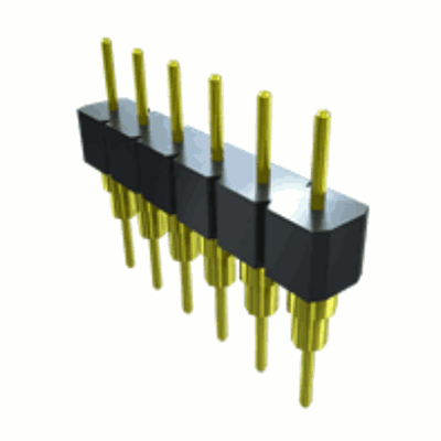 BBS Series - (2,54 mm) .100'' Single Row, Screw Machine Terminal Strip