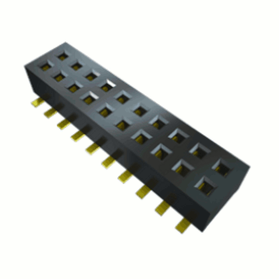 CLP Series - (1,27 mm) .050'' Low Profile Dual Wipe Socket