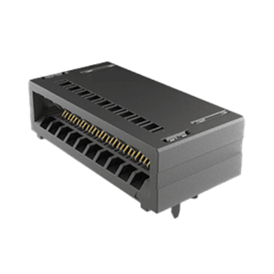 HSEC6-RA - 0.60 mm Generate High-Speed Edge Card Connector, Right-Angle
