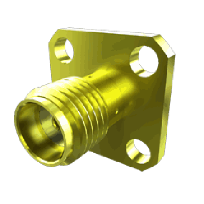 SMA-PN Series - 50 ohm SMA Jack, Panel Mount
