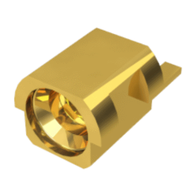 50 Ohm SMPM Plugs to 65 GHz, Edge Mount