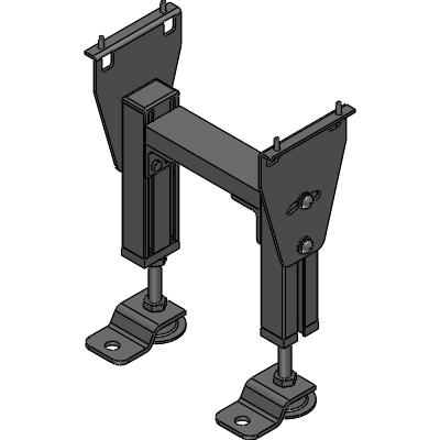 Aluminum type, Frame mounting