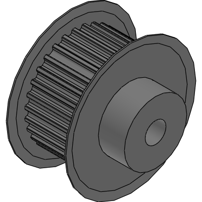Timing belt pulleys metric pitch