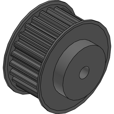 Timing belt pulleys metric pitch