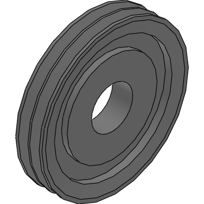 Poleas Trapezoidales para casquillos de fijación