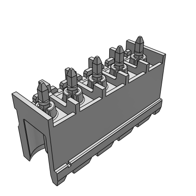 CIMH__0A_-0N - STH male connector 0° side stackable h=12mm pin length=2,6mm , 16 A, Reflow STH, 5 , 5.08 , 7.5 , 7.62 , 10 , 10.16 mm