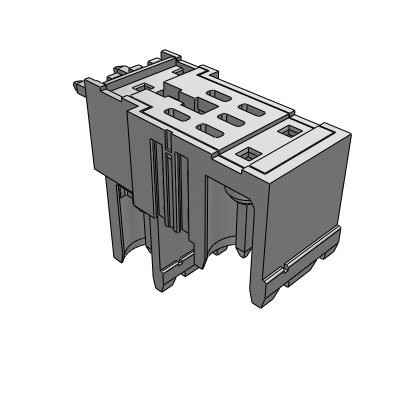 CPMH__9M_-0N - STH male connector double level 90° modular h=23.47mm , 12 A, Reflow STH, 5 , 5.08 , 10 , 10.16 mm