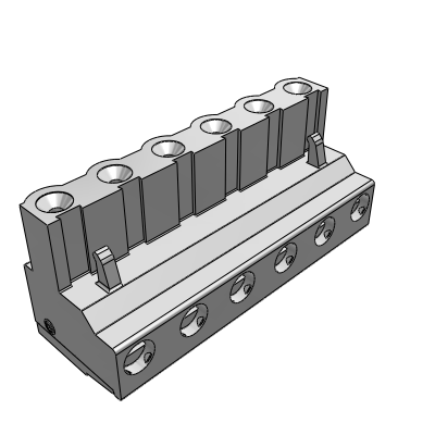 CIF__00_ - Screw female connector side stackable h=15.5mm 2.5 mm² - 12 AWG, 16 A, 5 , 5.08 , 7.5 , 7.62 , 10 , 10.16 mm