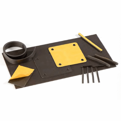 Anisotrop, einseitig mehrpolig magnetisiert, Einsatztemperatur –40°C bis + 100°C