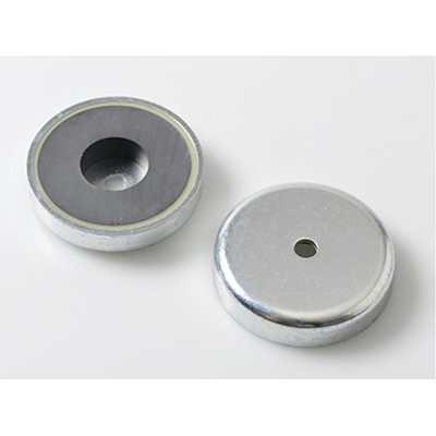 Anisotropic, metal housing, zinc-plated, application temperature up to 200 °C