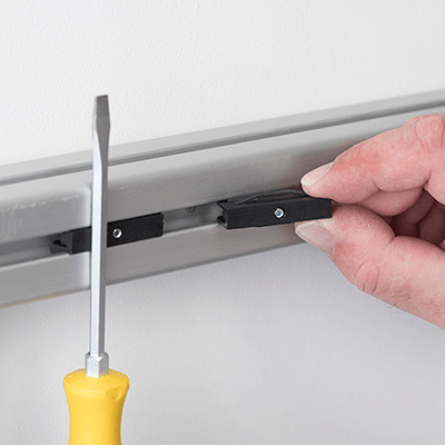 Profiles, black plastic housing, magnetic core NdFeB