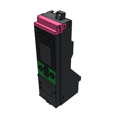 Releasing block for circuit breakers