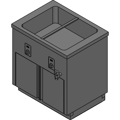 Bain-Maries With Hot Cabinet