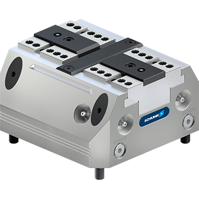 Pneumatic clamping force blocks