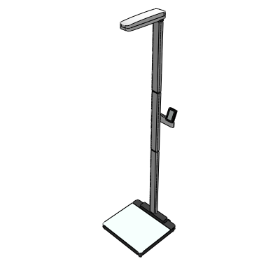 SR463iR-3 Large In-Floor Platform Scale with Rotating display (32 x 50)