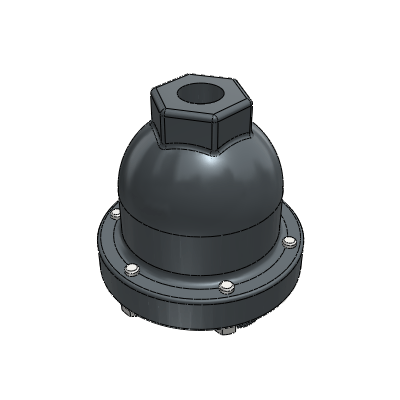 SECTORIEL HA 52 - Cast iron vertical air eliminator GS 34''G Industrial Valves