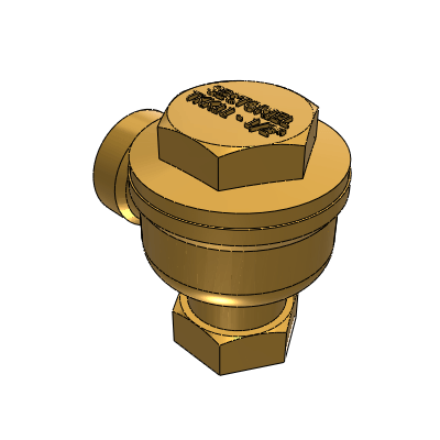 SECTORIEL TKK 11 - Thermostatic brass steam trap 12'' - PN16 Industrial Valves