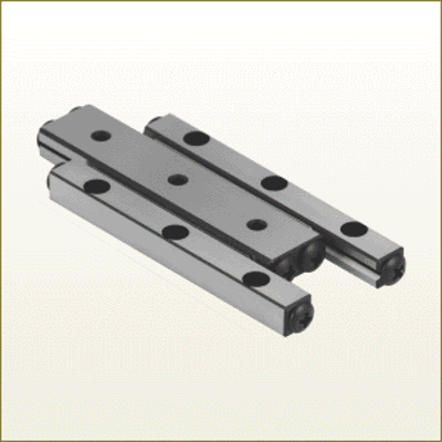 Integrated cross roller guide