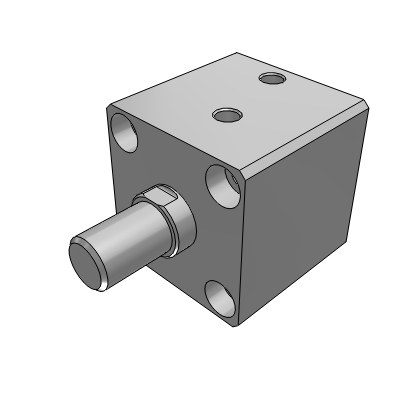 Basic type of thin hydraulic cylinder