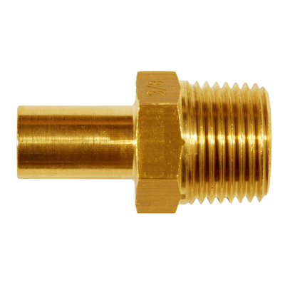 Adjustable male adaptor