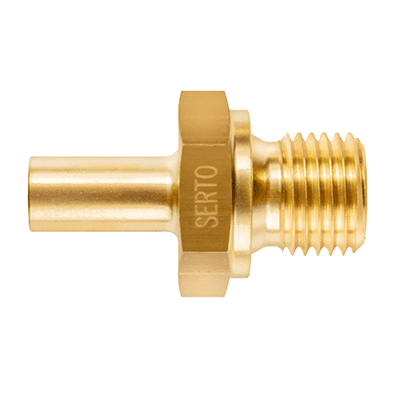 Adjustable male adaptor